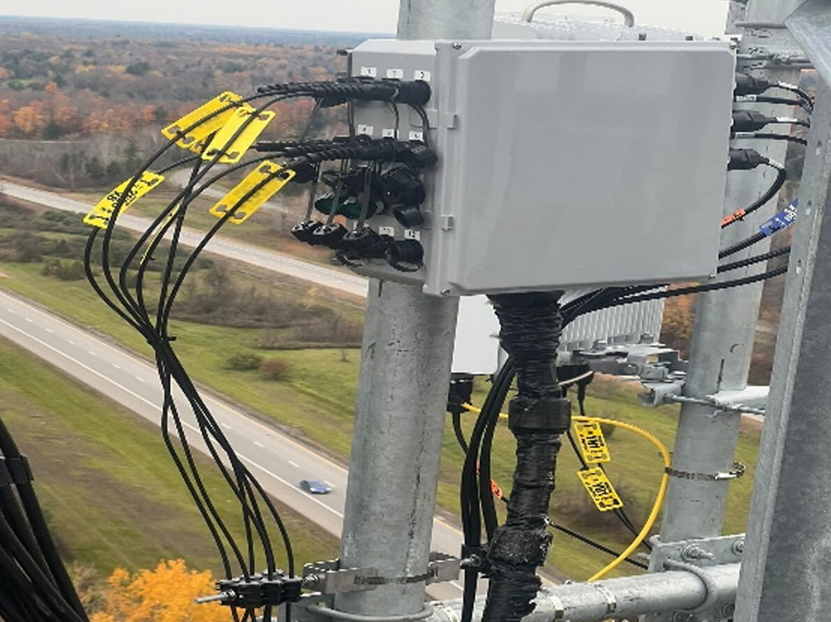 70m Dock-Down Self Support Tower