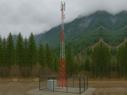 SCADA Radio Tower – Montreal Circle (British Columbia)